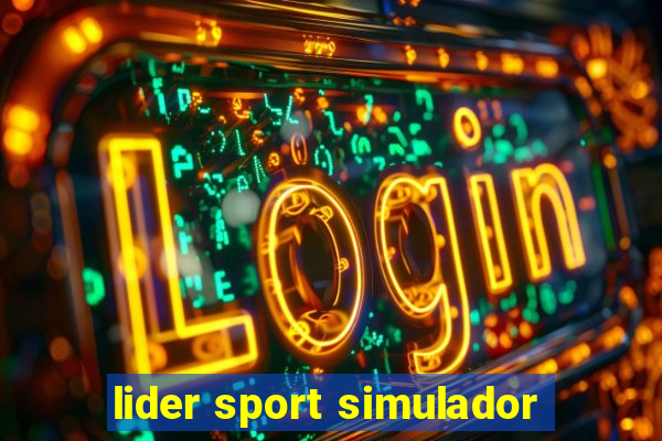 lider sport simulador